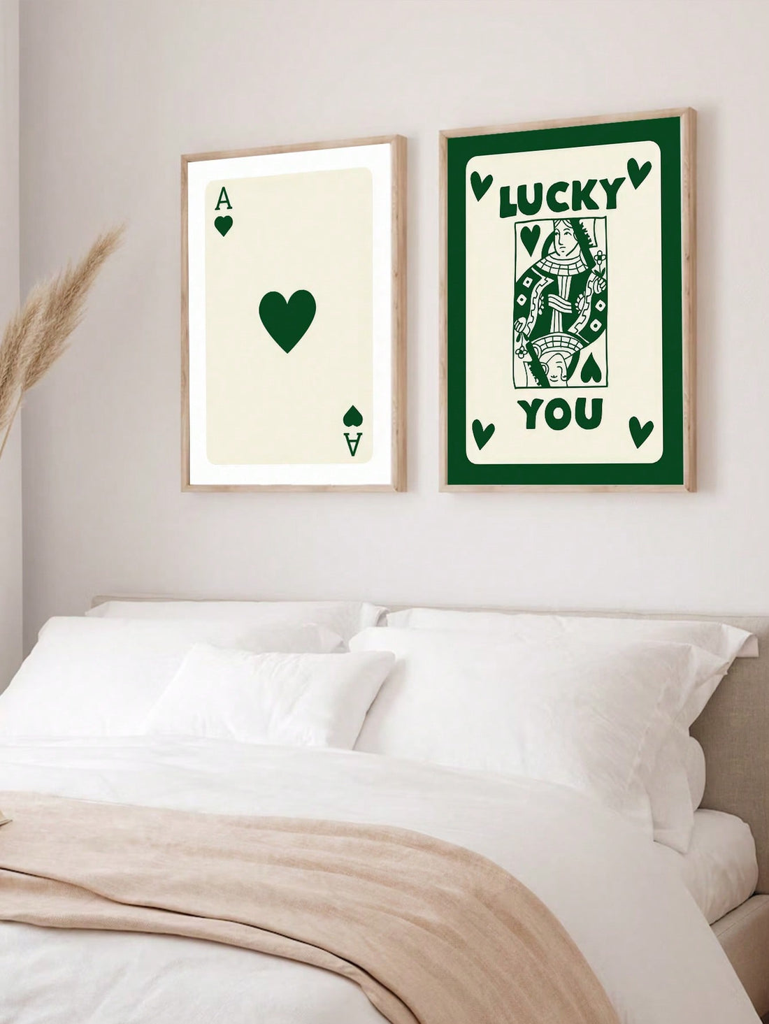 Deck out your walls with this Stylish Ace of Spades Canvas Art Set! Featuring a modern design, this wall décor is sure to add a lucky touch to any room. Perfect for those who don't take themselves too seriously, this set adds a quirky and fun element to your space.