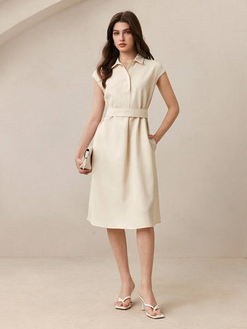 This playful batwing sleeve shirt dress brings effortless style to any event. Its loose, flowing sleeves add a fun twist to the classic shirt dress silhouette, making it perfect for day-to-night wear. Comfortable and chic, it’s your go-to piece for turning heads wherever you go.