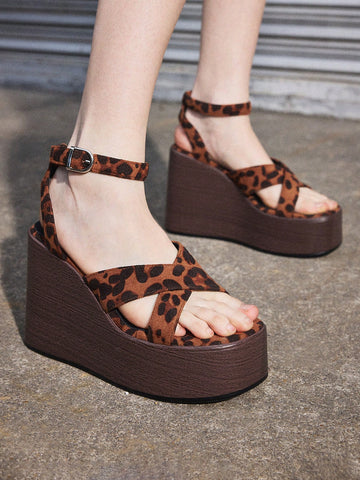 Step out in style and comfort with these black PU strap loafers! Featuring a chic wedge heel and eye-catching silver hardware, they add a playful twist to your everyday look. Perfect for all-day wear, these loafers blend fashion and ease effortlessly.