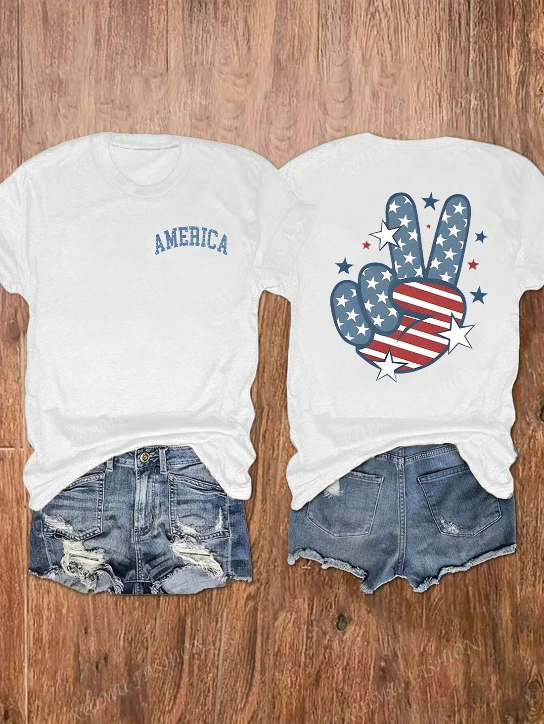 Show off your fun side with this Stylish Casual Short Sleeve T-Shirt featuring a bold flag print on both sides. The comfy round neck and lightweight fabric make it perfect for everyday adventures, while the double-sided design keeps your look fresh from every angle. Whether you're out with friends or just relaxing, this tee adds a playful pop to your casual wardrobe.