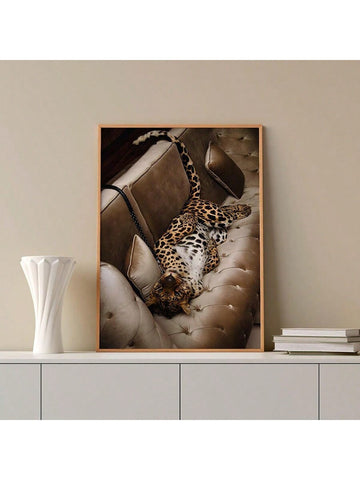 Bring a wild touch to your space with this Stylish Cheetah Canvas Wall Art! Featuring a chic leopard print, it's perfect for adding personality to bedrooms or living rooms. The bold design sparks conversation while blending effortlessly with your décor, making your walls roar with style.