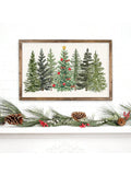 Transform your space into a festive wonderland with this eye-catching Christmas tree canvas decoration. Whether you're decking out your living room, hosting holiday gatherings, or adding seasonal charm to any corner of your home, this stylish piece brings instant yuletide magic. Its vibrant design captures the spirit of the season while complementing any décor style. Hang it proudly and watch guests light up at your festive flair. The perfect way to spread holiday cheer without the mess of a real tree!