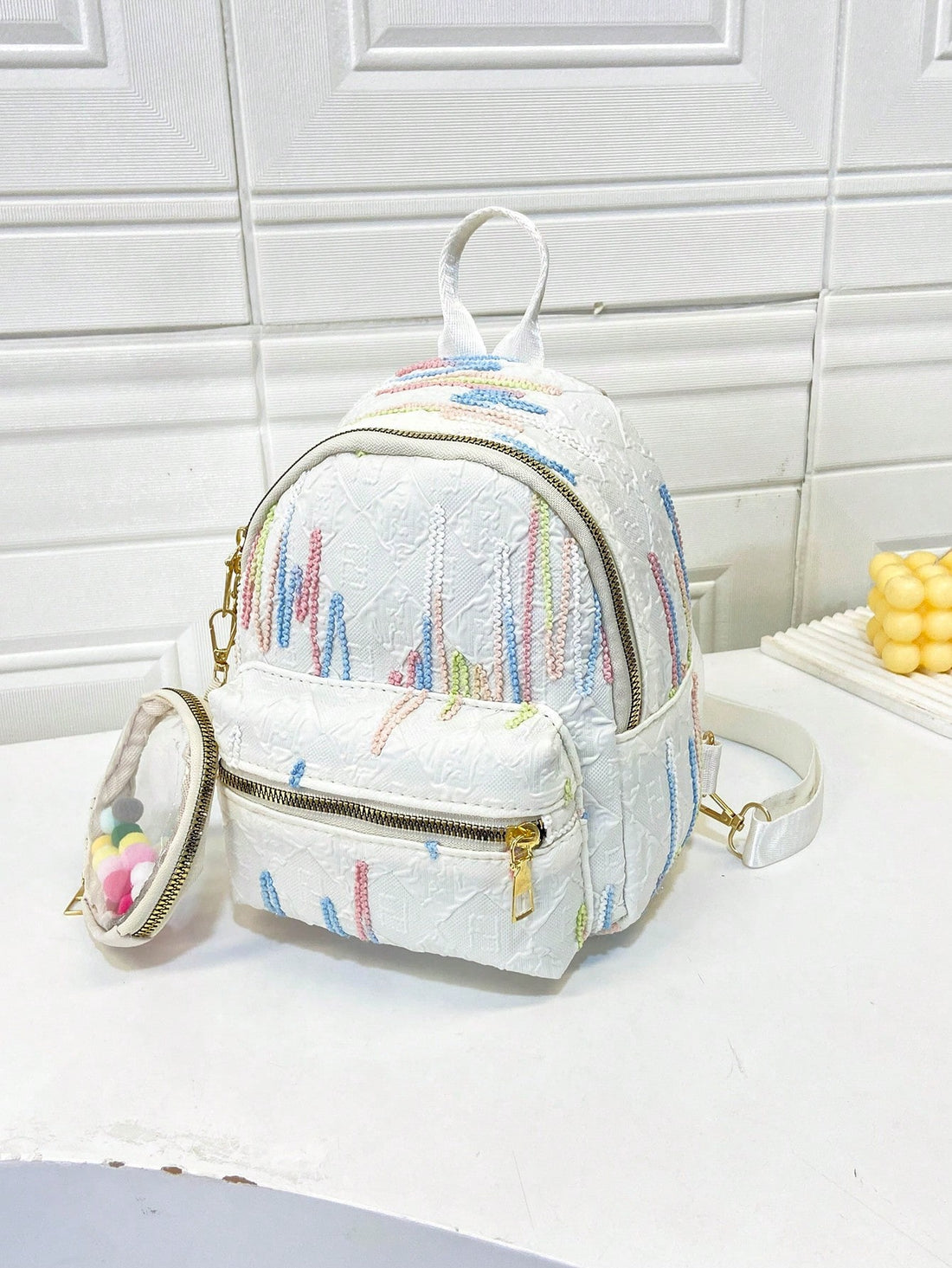 This stylish and versatile nylon backpack set is perfect for women and children to use in their daily lives. Its color block design adds a touch of fashion, while its durable nylon material ensures long-lasting use. Stay organized with multiple compartments and enjoy the ease of everyday functionality.