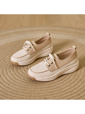 Get ready for spring and autumn with these Stylish & Comfortable Women’s Thick Sole Casual Shoes! Not only do they provide fashion and comfort, but also perfect for any occasion. Don't miss out on the must-have shoe of the season!