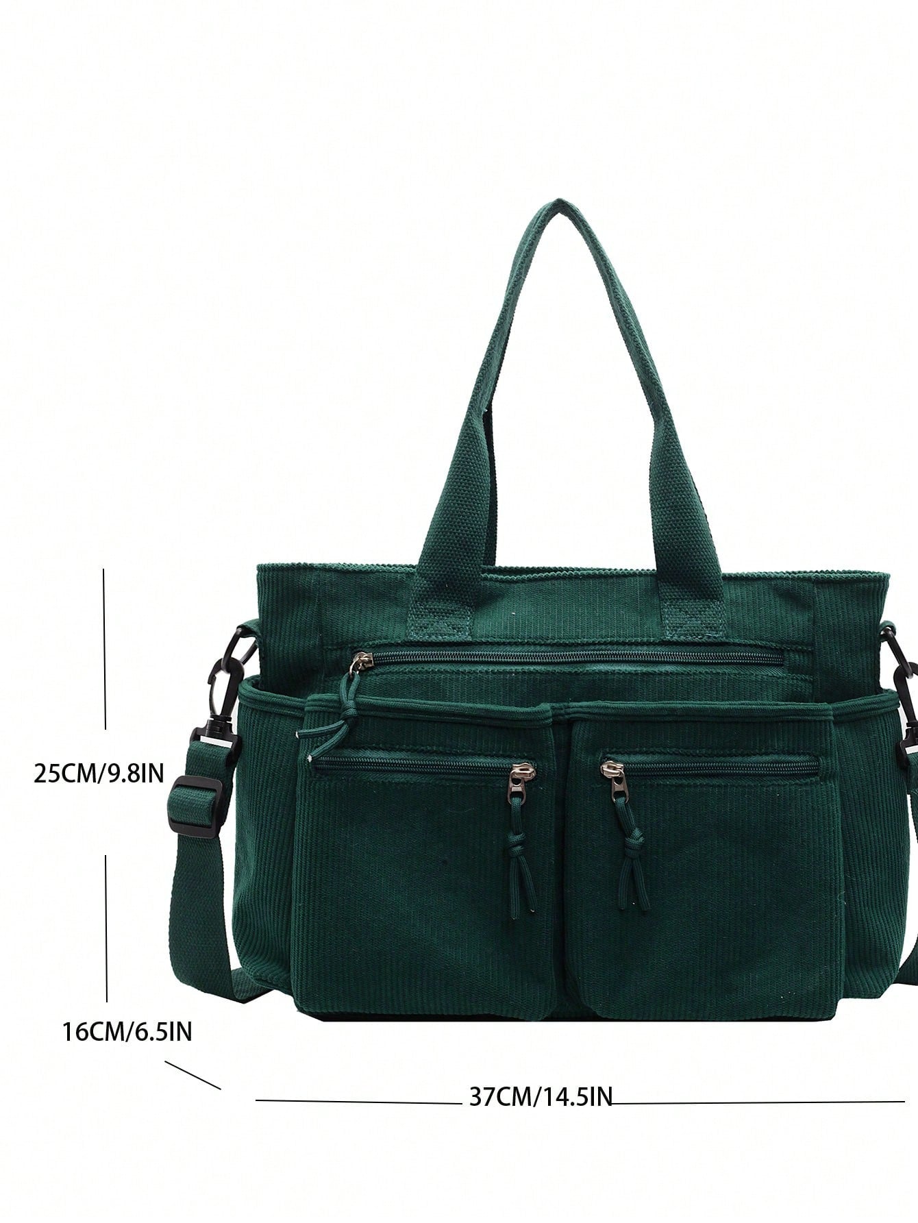Meet your new favorite sidekick: the Stylish Corduroy Shoulder Tote Bag! Perfectly roomy for all your daily adventures—whether it’s school, work, or a spontaneous getaway. Crafted from cozy corduroy, it adds a fun, textured twist to your outfit while keeping everything you need close at hand. Say goodbye to clutter and hello to effortless style with this playful, practical tote!