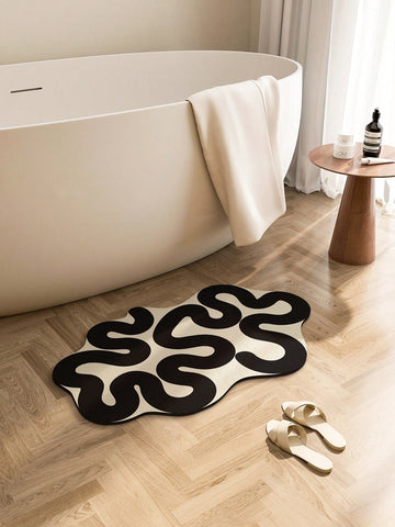 This high-quality Stylish Diatomaceous Earth Bathroom Mat is designed to be both absorbent and anti-slip, keeping your bathroom floor dry and safe. Made from diatomaceous earth, this mat is natural, environmentally friendly and has a stylish design that will enhance any bathroom decor.