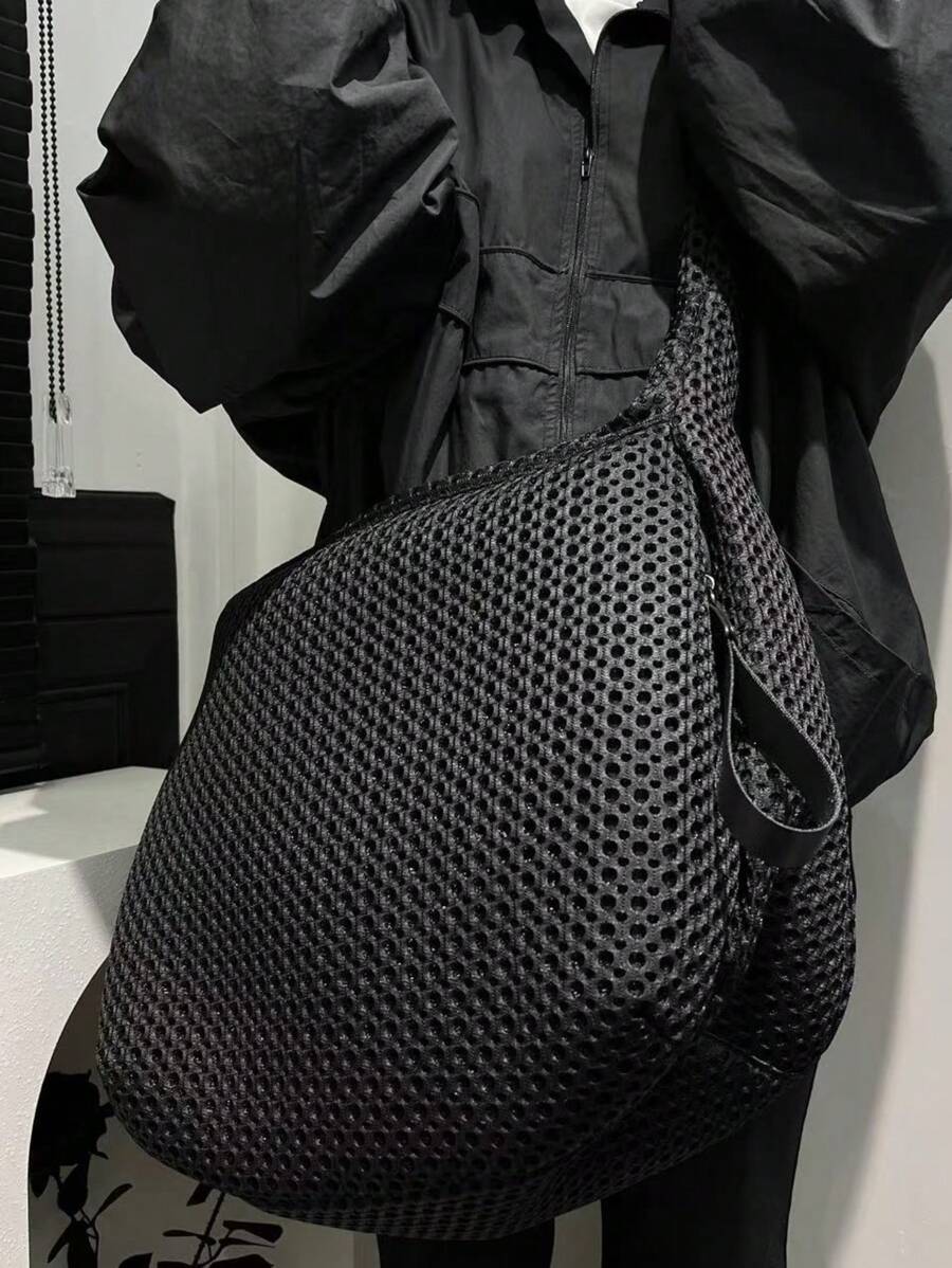 Meet your new favorite sidekick: the Stylish Large Capacity Nylon Shoulder Bag for Women! This foldable crossbody tote not only keeps your essentials secure with a smooth zipper closure but also offers loads of space for everything you need on the go. Lightweight yet durable, it’s perfect for spontaneous adventures or daily errands. Compact when folded, it’s ready to expand whenever you do—because who says practicality can’t be fun and fashionable?