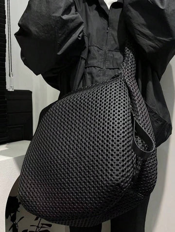 Meet your new favorite sidekick: the Stylish Large Capacity Nylon Shoulder Bag for Women! This foldable crossbody tote not only keeps your essentials secure with a smooth zipper closure but also offers loads of space for everything you need on the go. Lightweight yet durable, it’s perfect for spontaneous adventures or daily errands. Compact when folded, it’s ready to expand whenever you do—because who says practicality can’t be fun and fashionable?