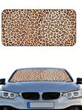 Protect your car with style! Our Stylish Leopard Print Car Windshield Sun Shade is perfect for SUVs and Trucks. The large size provides maximum UV protection while adding a touch of quirkiness to your vehicle. Make a statement and keep your car cool at the same time. Meow!