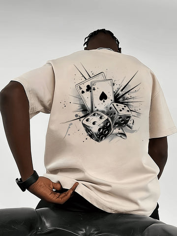 Stay cool and stand out with this stylish men's graphic letter print short sleeve t-shirt. Crafted for summer comfort, its breathable fabric keeps you fresh while bold lettering adds a fun, casual vibe to your outfit. Perfect for warm days when you want to look sharp without trying too hard.