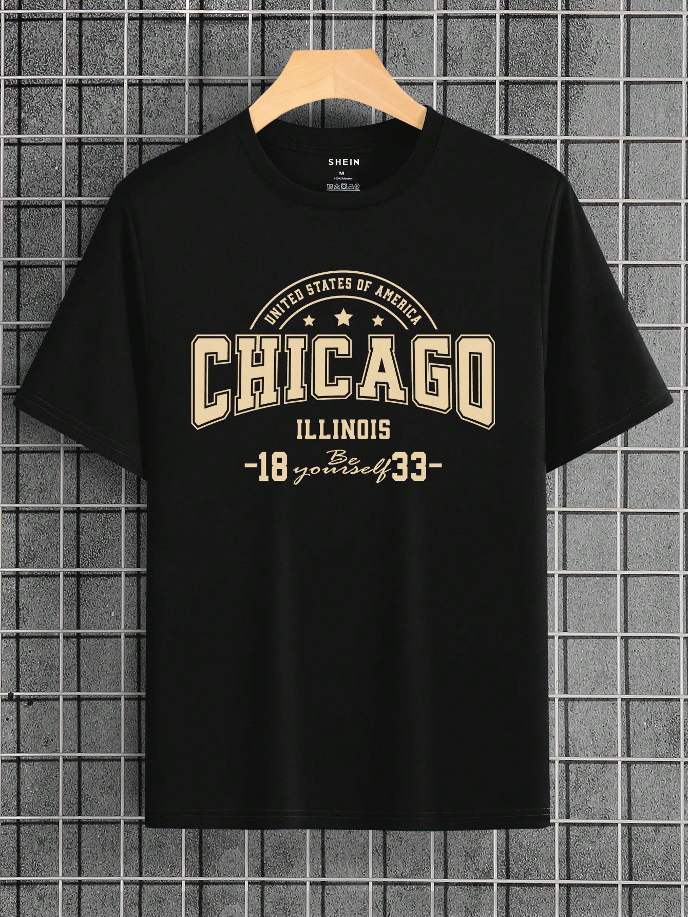 Elevate your everyday casual wear with our stylish men's letter graphic tee. Featuring eye-catching graphics and a comfortable fit, this tee is perfect for adding some fun and personality to your wardrobe. Whether you're heading out with friends or kicking back at home, this tee has got you covered.