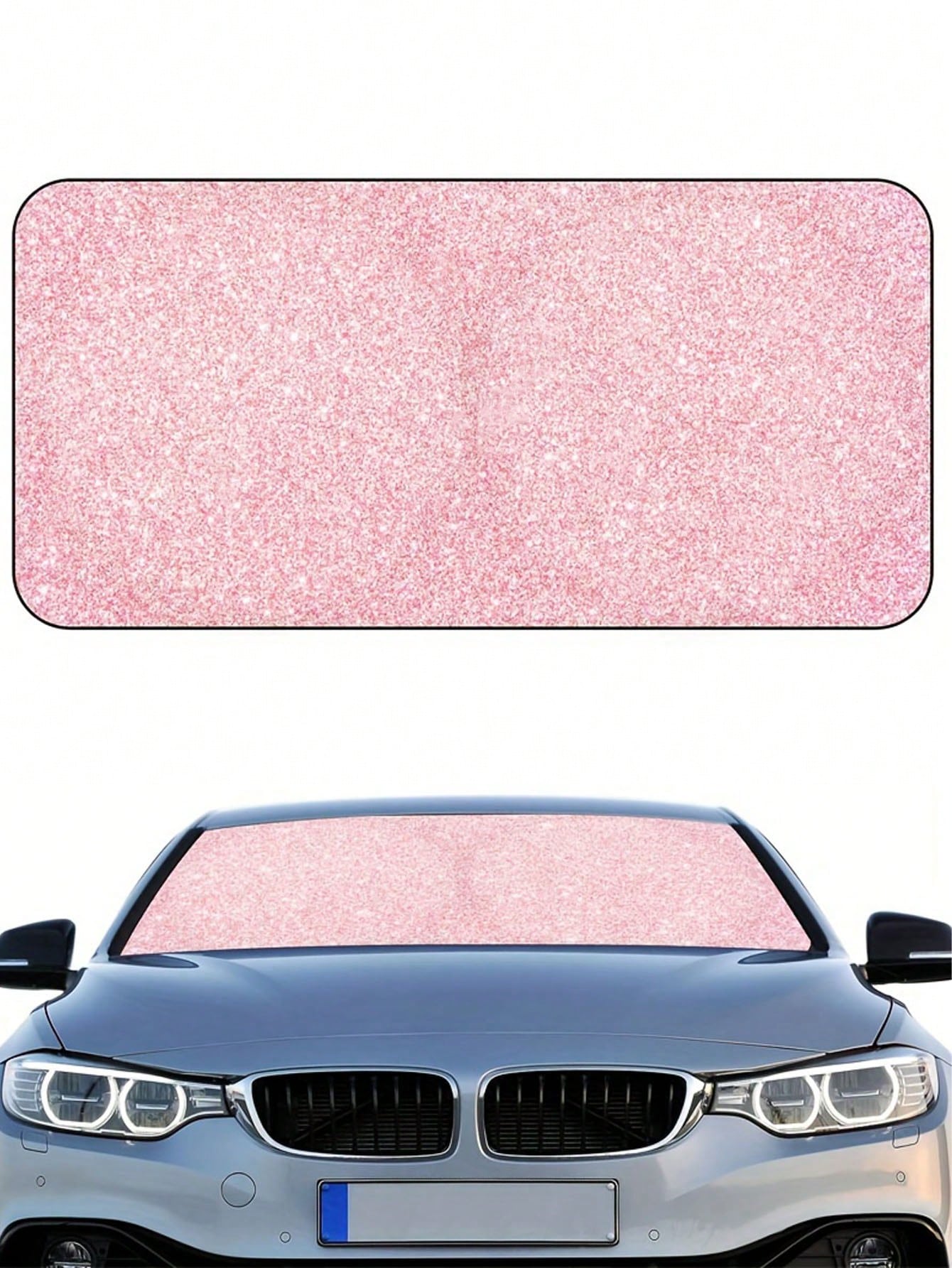 Protect your car from the scorching sun with this stylish pink sun shade, specially designed for women. Measuring 160x80cm, it provides excellent sunblock protection and adds a touch of personality to your ride. Say goodbye to hot and stuffy cars and hello to cooling shade with this must-have accessory.