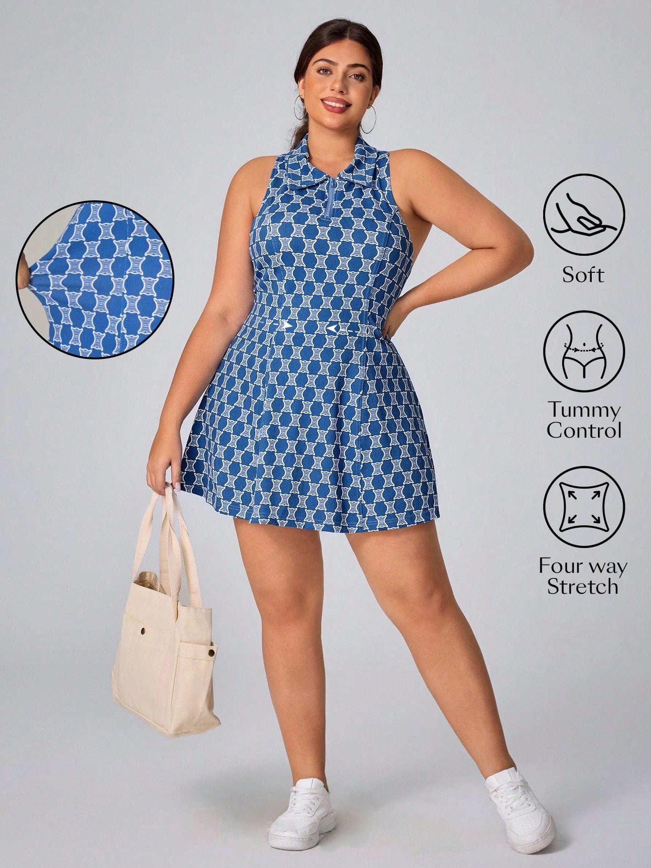 Step into summer with this Stylish Plus Size Summer Denim Dress designed for effortless charm and comfort. Its stretchy fabric moves with you, blending casual vibes with a touch of elegance. Perfect for sunny days or laid-back evenings, this dress lets you flaunt your style while staying cool and comfy. Embrace the season with confidence and fun!
