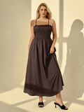 Escape the ordinary in our fabulous plus-size vacation collection! Whether you're lounging on sandy shores or celebrating love at a destination wedding, we've got the perfect outfit waiting for you. Our boho beach dresses flow with effortless charm, featuring breathable fabrics and flattering silhouettes designed for real bodies. Mix and match elegant pieces that transition seamlessly from day to night—think flowing kaftans, chic wrap dresses, and statement-making separates. Each piece celebrates your curve