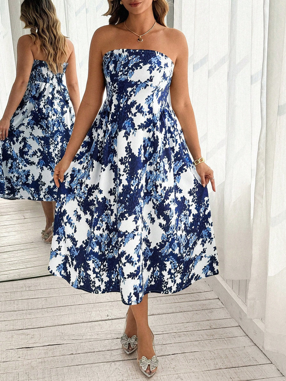 Embrace sunny days in this playful plus size midi halter dress, perfect for casual summer outings and vacation vibes. Its flattering cut and breezy fabric keep you comfortable and stylish, making every moment feel like a getaway. Easy to dress up or down, it’s your new go-to for effortless summer fun.