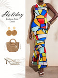 Embrace summer with this head-turning plus size dress that's all about fun in the sun! Designed for curves that deserve to be celebrated, this fashion-forward piece brings effortless elegance to your warm-weather wardrobe. Slip it on for instant confidence – because looking fabulous should never require effort! Perfect for everything from beach days to rooftop soirées.