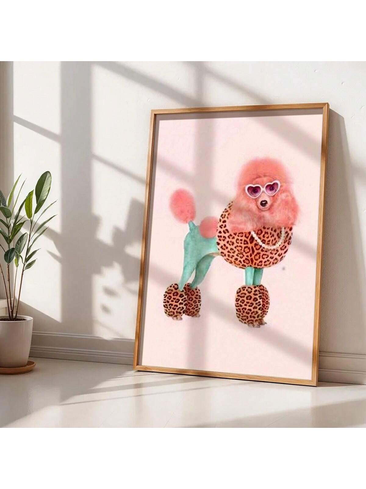 Celebrate your love for poodles with this charming canvas art that brings personality to any room. Featuring a stylish poodle design, this unframed piece is perfect for dog enthusiasts who want to showcase their furry passion. The playful artwork works beautifully in living rooms, bedrooms, or offices, adding a touch of whimsy to your walls. Whether you're decorating your own space or searching for a thoughtful gift for a fellow poodle admirer, this canvas captures the elegance and charm of everyone's favor