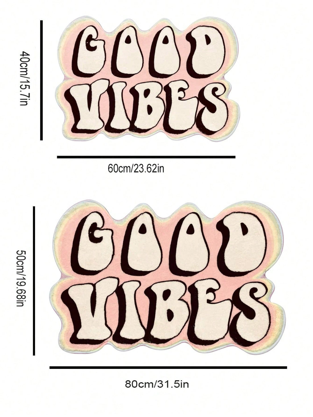 Make a statement with our Stylish Slogan Bath Rug! This soft plush polyester mat adds comfort and style to your bathroom. Perfect for stepping out of the shower and onto a cozy rug. (No more cold floors!) Give your bathroom a quirky touch with this fun and functional bath accessory.