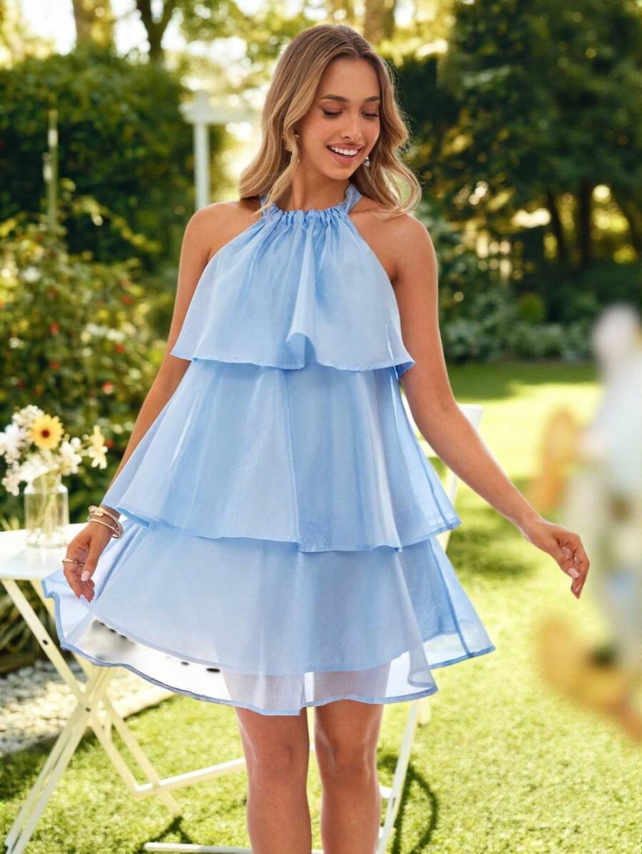 Turn heads on your next getaway with this playful solid color mini dress designed for effortless summer style. Lightweight and breezy, it keeps you cool while adding a splash of bold charm. Whether you’re strolling beachside or enjoying a sunset dinner, this versatile dress is your ultimate vacation companion. Embrace comfort and fun in one chic, easy-to-wear piece!