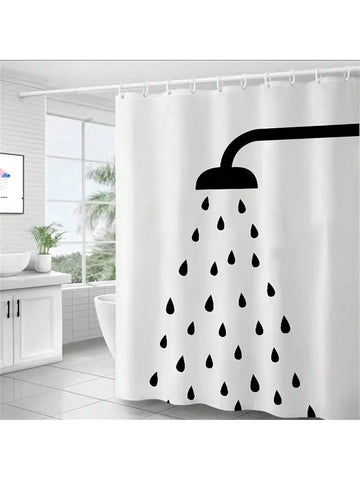 Upgrade your bathroom with our Stylish Waterproof Shower Curtain. With its elegant pattern, mildew resistance, and included hooks, this curtain is both fashionable and functional. Say goodbye to boring bathrooms and hello to style!