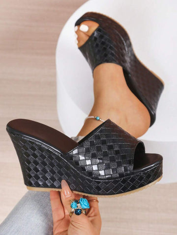 Step into summer fun with these stylish waterproof wedge platform sandals! Designed for effortless slip-on wear, they keep your feet comfy and dry whether you're poolside or strolling the boardwalk. Elevate your look with a playful twist while enjoying all-day support and splash-ready durability. Perfect for sunny days and spontaneous adventures!