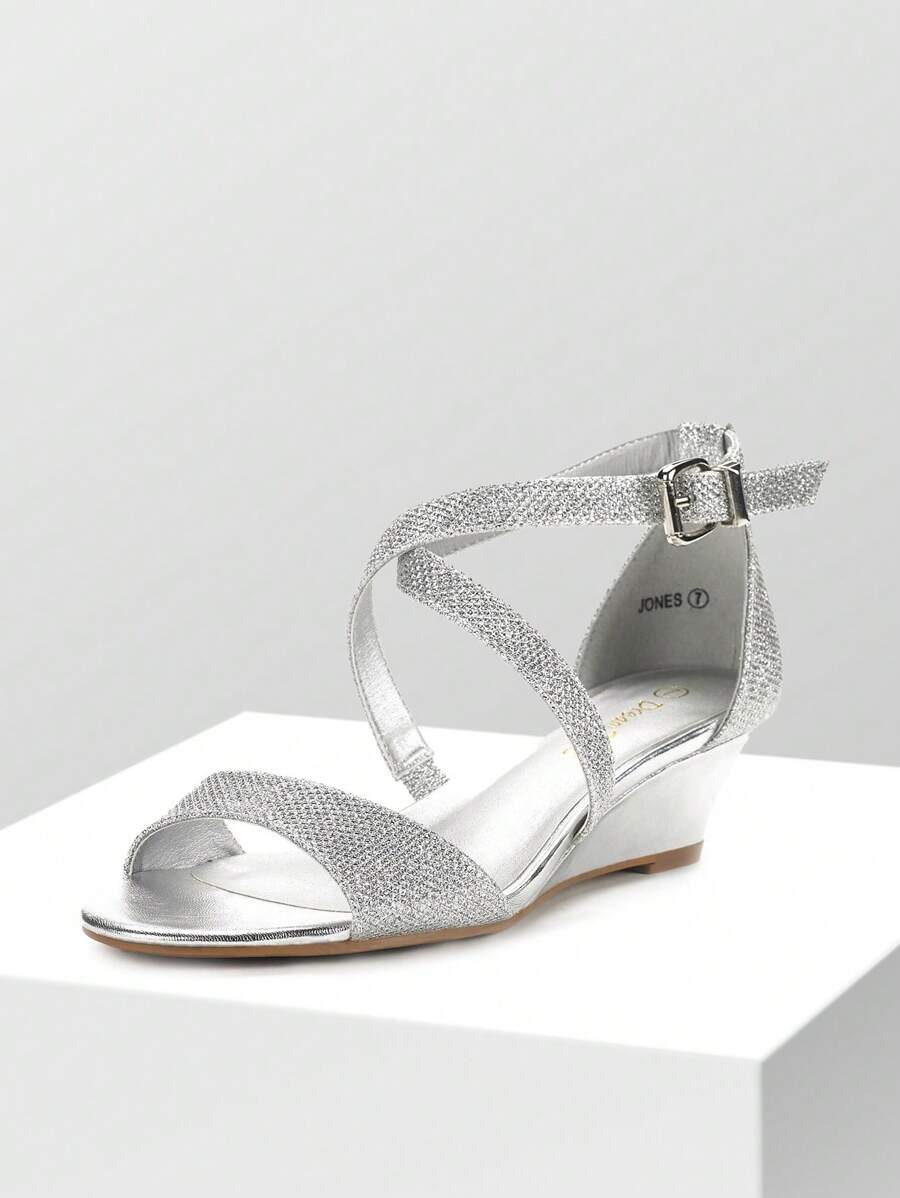 Step out in style with these playful wedge sandals designed for every special occasion. Featuring adjustable ankle straps for a perfect fit and an open toe platform that keeps you comfy all night, they’re ideal for weddings, parties, or a fun date night. Elevate your look while enjoying the perfect blend of fashion and comfort!