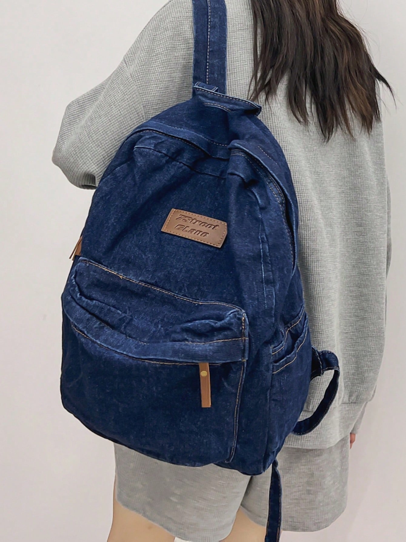 Stylish Women’s Faux Leather Multifunction Backpack