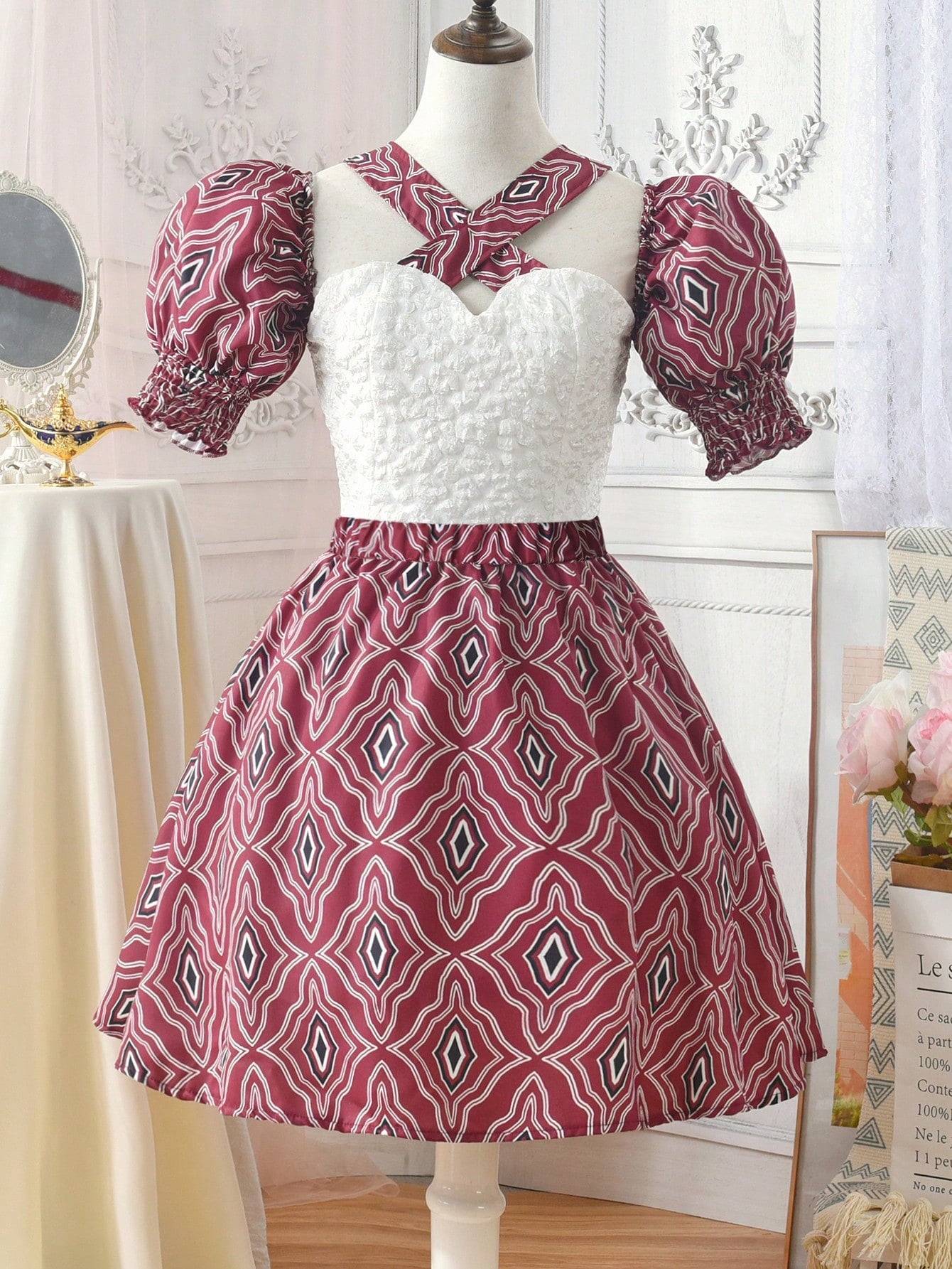 Elevate your autumn wardrobe with this charming two-piece set that effortlessly blends comfort and style. The puff sleeve top adds a touch of romantic flair, while the coordinating skirt creates a polished, put-together look perfect for casual outings or weekend adventures. Whether you're heading to brunch or running errands, this versatile pairing delivers that coveted "I woke up like this" vibe without the effort. Mix, match, or wear together—either way, you're winning the fall fashion game.