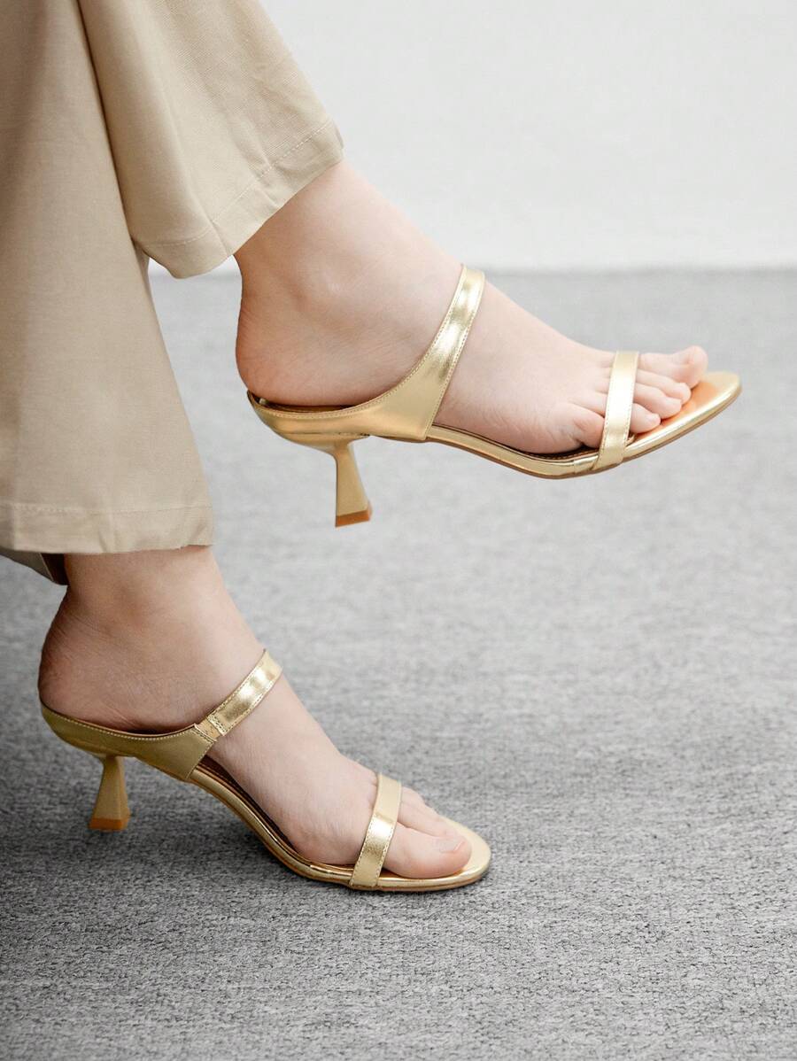 Step into a world of chic charm with these stylish women’s round toe high heel sandals. Designed for effortless elegance, they add a playful lift to any outfit while keeping your feet comfy and confident. Perfect for dancing the night away or turning everyday into a runway moment!