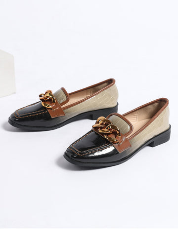 Step out in style and comfort with these playful women's slip-on leather loafers. Inspired by classic British Oxford design, they bring a timeless charm to your wardrobe while offering easy slip-on convenience. Crafted to fit plus sizes perfectly, these loafers combine elegance with all-day comfort, making every step feel effortlessly chic. Whether you're dressing up or keeping it casual, these loafers add a fun twist to your look!