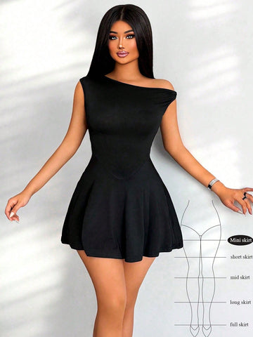 Turn heads this season in our eye-catching summer dress featuring a chic asymmetrical neckline that adds instant sophistication to any warm-weather wardrobe. The unexpected cut creates a flattering silhouette while the breezy fabric keeps you cool and comfortable all day long. Whether you're heading to brunch, a garden party, or a casual night out, this dress effortlessly transitions from day to night. Embrace your bold side and make a statement with a piece that celebrates modern style and playful confiden
