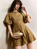 Step into summer with this playful A-line mini dress designed to turn heads at weddings and parties. Featuring breezy batwing sleeves and a flattering waist tie, it combines comfort with chic style. Its woven fabric keeps you cool while the flirty silhouette adds a fun, feminine touch to your warm-weather wardrobe.