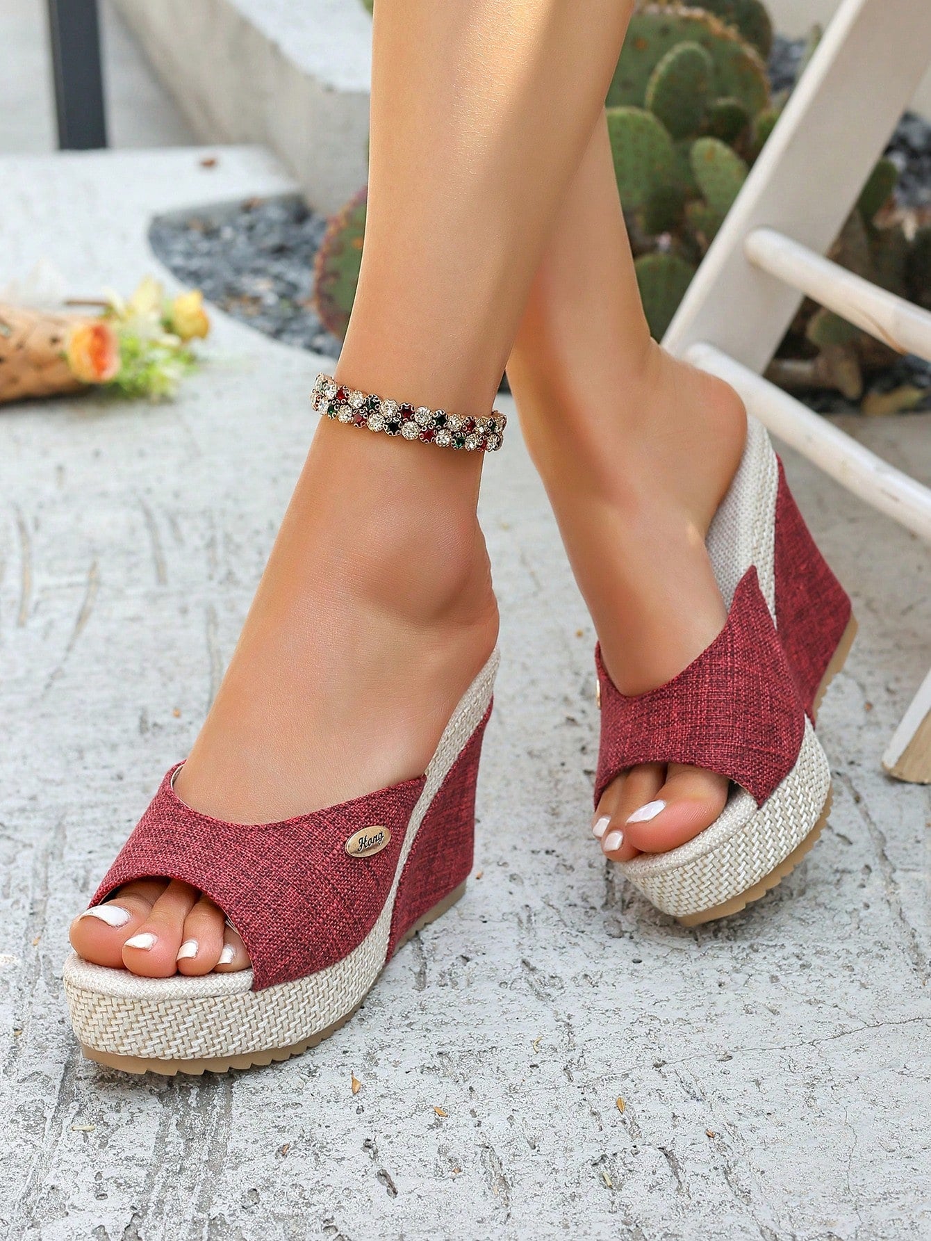 Introducing the perfect blend of style and functionality with our Women's Waterproof Platform Wedge Sandals! Elevate your fashion game with our trendy peep toe and comfortable high heels, while enjoying waterproof protection for both indoor and outdoor use. You'll be the envy of every event.