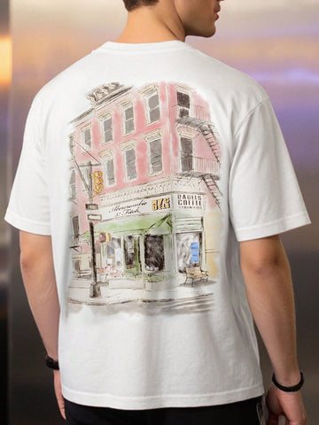 Get ready for everyday fashion with our stylish and comfortable men's casual short sleeve t-shirt! Perfect for any occasion, this shirt will keep you looking and feeling cool. Don't compromise on style or comfort - get the best of both worlds with our t-shirt. (Did we mention it'll make you look good too?)