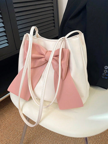 Introducing the Stylishly Chic Bucket Shoulder Bag, designed for the modern woman. With its large capacity, you'll have ample space for all your daily essentials. This bag combines fashion and functionality, making it the perfect choice for everyday use. Elevate your style with this chic and versatile shoulder bag.