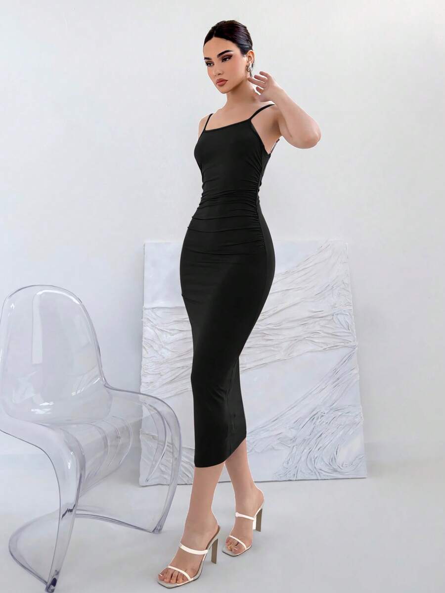 Step into sunshine-ready style with this playful Summer Backless Bowknot Strap Dress. Crafted from stretchy material, it offers a comfy fit that moves with you all day long. The backless design adds a flirty touch, while the bowknot straps bring a charming detail that ties your look together effortlessly. Perfect for warm days when you want to feel light, breezy, and effortlessly chic.