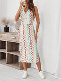 Celebrate your pride in style with this vibrant 2-piece set featuring bold rainbow stripes that pop! The lightweight vest pairs perfectly with the coordinating skirt, creating an effortless summer look that's equal parts fun and fabulous. Mix, match, or wear together—this set gives you endless outfit possibilities. Perfect for Pride Month festivities, casual outings, or whenever you want to add a splash of color to your wardrobe. Comfortable, colorful, and unapologetically you.