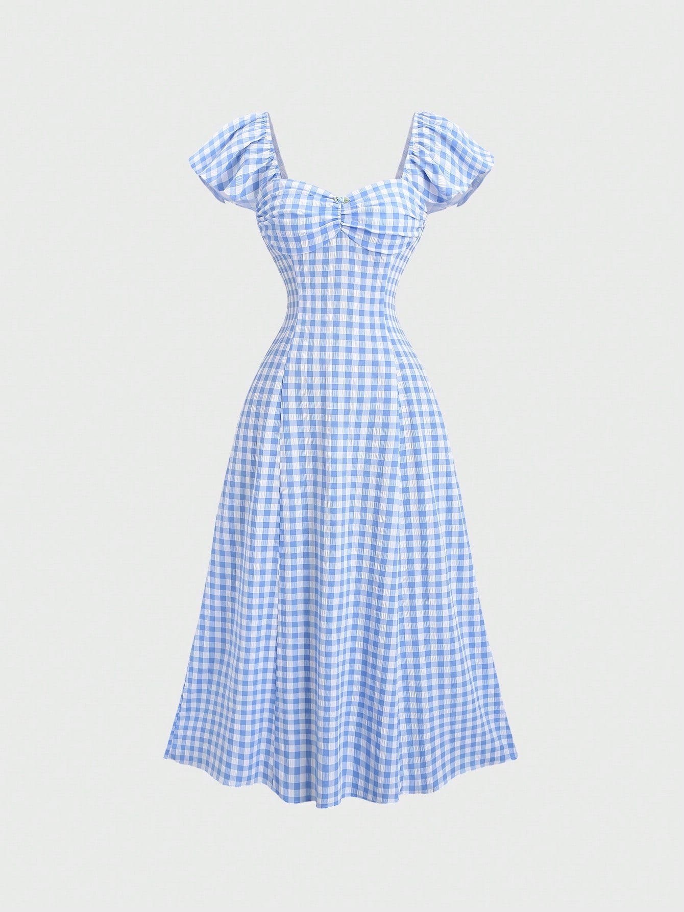 Step into summer with this playful plaid dress designed for effortless style. Lightweight and breezy, it keeps you cool while turning heads with its vibrant pattern. Perfect for sunny days or casual outings, this dress combines comfort and chic in one easy look. Embrace the season with a splash of fun and flair!