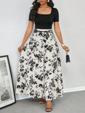 Effortlessly chic, the Summer Elegance dress adds an element of fun to your wardrobe. Its ultra-long length is perfect for any occasion, allowing you to dress it up or down. You'll love the effortless, yet stylish look this dress gives you.
