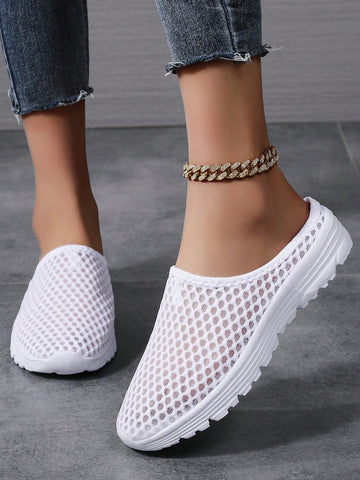 Slip into summer with our Unisex Lightweight Slip-On Shoes! These breathable and shockwave-ready shoes are perfect for outdoor adventures. Plus, with our anti-skid design, you can stay steady on any terrain. Get ready to step up your summer style game!