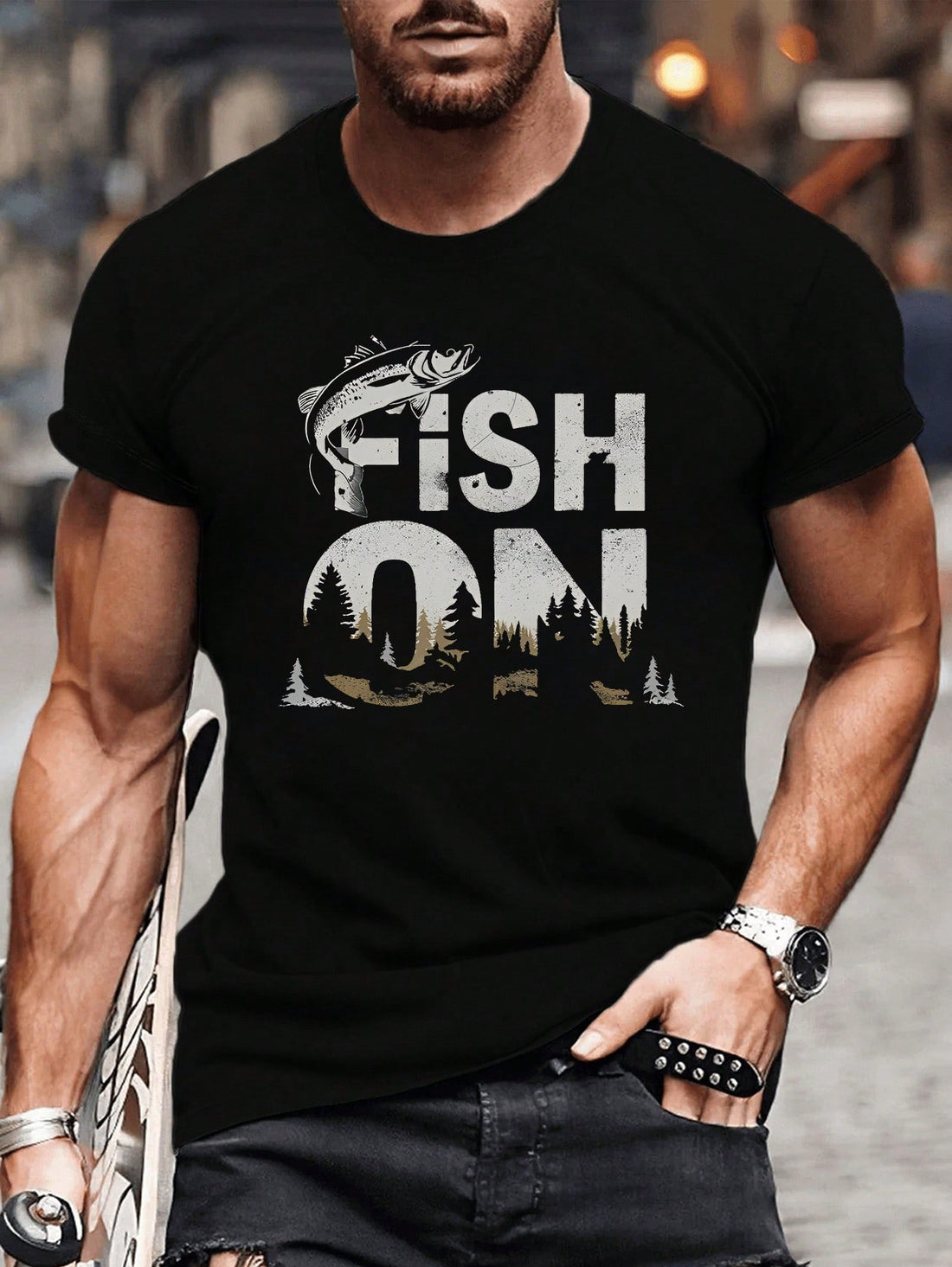Get ready to feel the summer vibes with our casual letter print crew neck t-shirt for men. Made with the highest quality materials, this t-shirt is not only stylish but also comfortable. Perfect for any casual occasion, its unique design will make you stand out in any crowd. Elevate your look and spread the summer vibes with this must-have t-shirt!