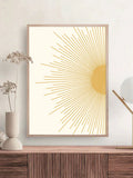 Spruce up your home decor with our Sunny Vibes canvas art! Featuring a stunning yellow boho sunshine abstract design, this piece adds a pop of color and positive energy to any space. Bring some sunny vibes into your home today!