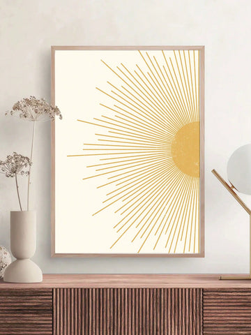 Spruce up your home decor with our Sunny Vibes canvas art! Featuring a stunning yellow boho sunshine abstract design, this piece adds a pop of color and positive energy to any space. Bring some sunny vibes into your home today!