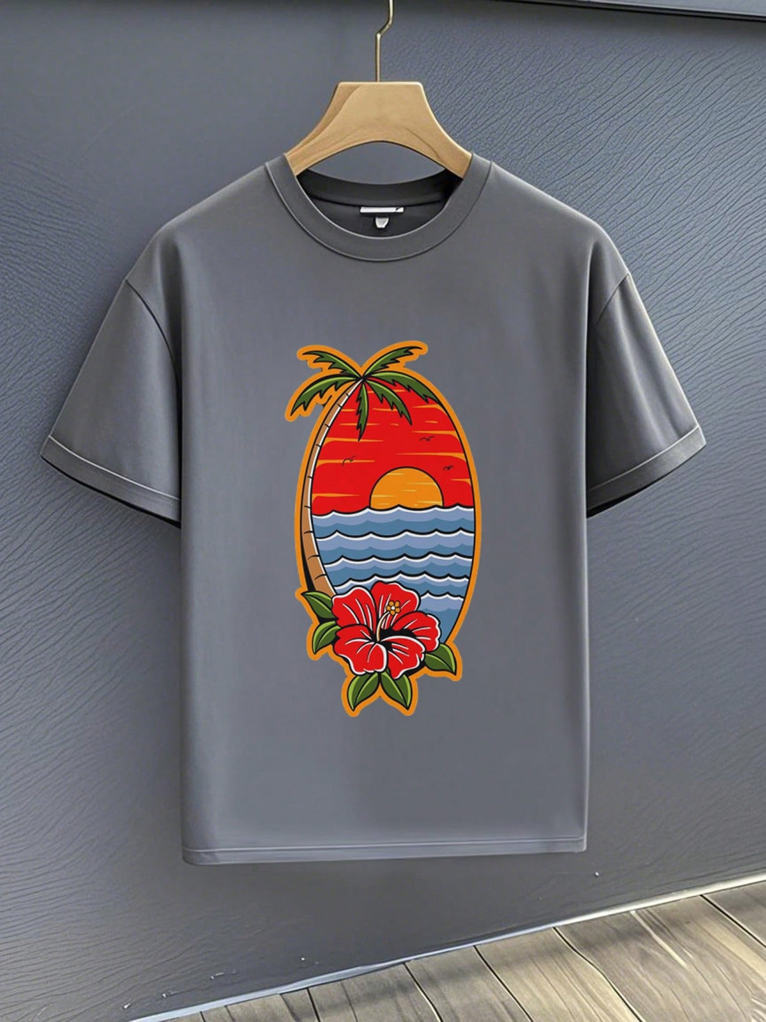 Ride the waves in style with our Sunset Surf Plus Size T-Shirt! Made with high-quality, heavyweight cotton, this tee features a vibrant hibiscus design that will make you stand out on the beach (or anywhere). Catch everyone's attention with this playful and fun shirt.