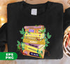 Love Books, Gift For Teacher, Students Gift, Love To Read, Digital Files, Png Sublimation