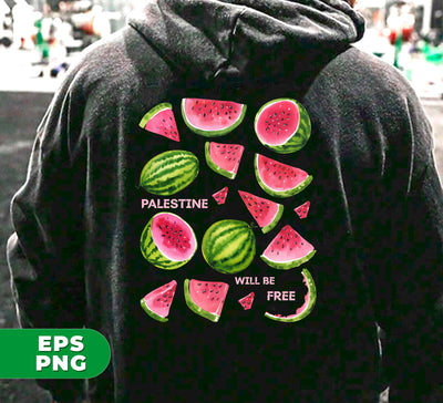 Palestine Will Be Free, Support Palestine, Stand With Palestine, Digital Files, Png Sublimation
