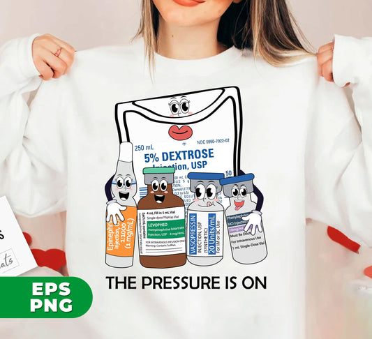 Celebrate Nurses Week with this adorable gift for the hard-working and dedicated ICU nurse in your life. Featuring a pressure-themed design in digital PNG format, this gift is perfect for emergency medicine and surgical medical professionals as well as pharmacists. Get it now and show your appreciation for their dedication and expertise!