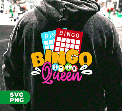 Become the ultimate bingo champion with Bingo Queen! With Love Bingo and Bingo Mom at your side, conquer the Bingo Game with the help of Digital Files and Png Sublimation. Increase your chances of winning and reign supreme as the bingo master. Numbers don't lie - become a pro with our professional products.