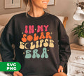 Experience the 2024 solar eclipse in style with In My Solar Eclipse Era! This digital file features high quality images of the Total Eclipse America, perfect for printing onto clothing, bags, and more using the Png Sublimation technique. Don't miss out on this rare celestial event - order now!