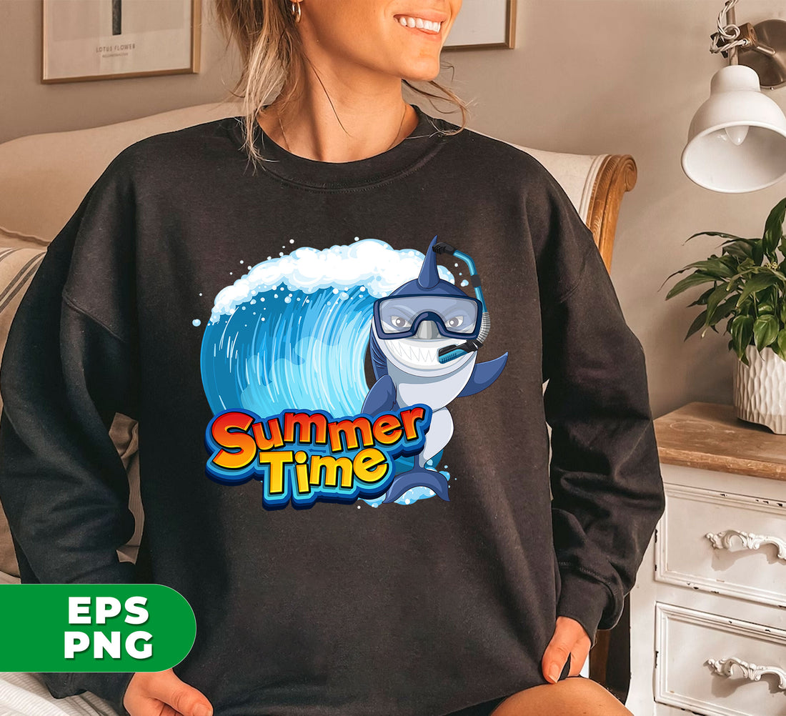 Add a touch of summer to your designs with our Summer Time, Summer Vibes, and Love Summer digital files. These high-quality PNG sublimation images feature a fun and playful summer shark and are perfect for t-shirts, mugs, and more. Elevate your designs with the ultimate summer vibes!